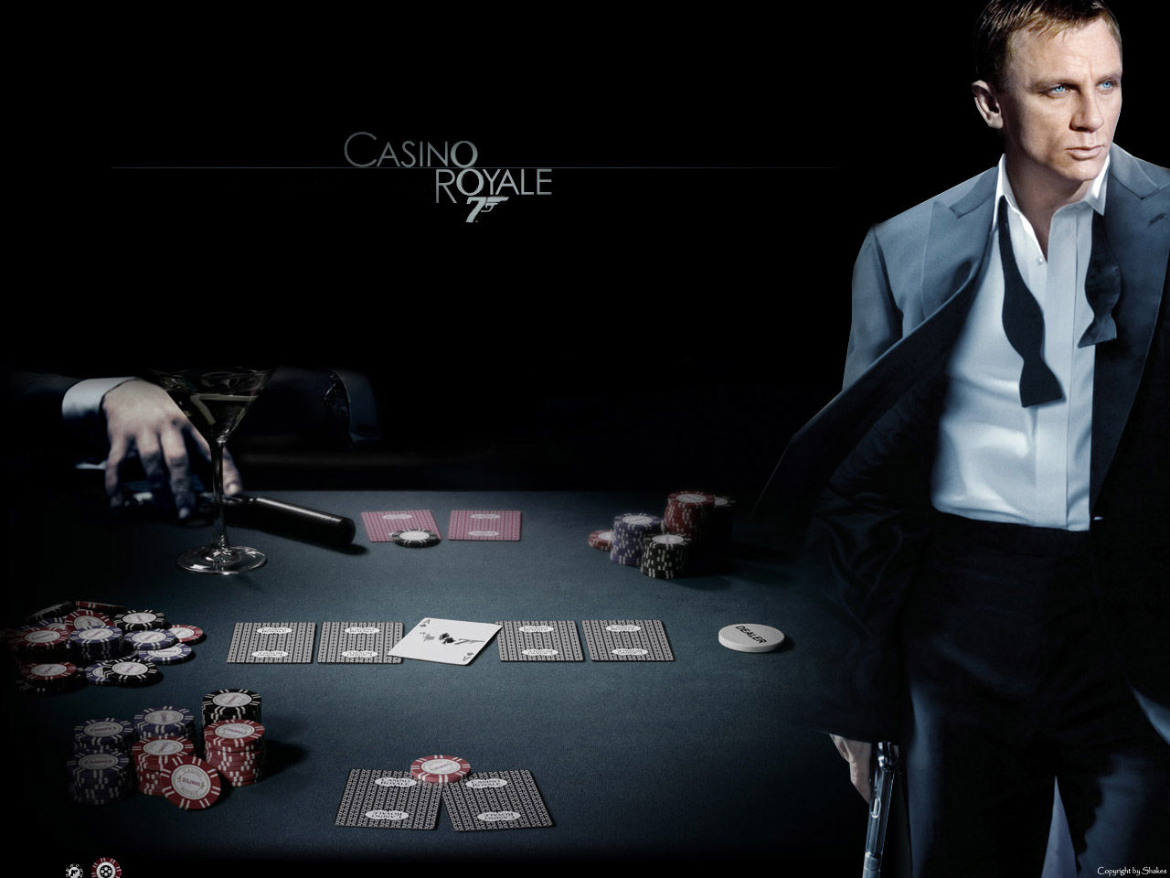 Fonds d'cran Cinma 007 James Bond - Casino Royale Casino royale - 007