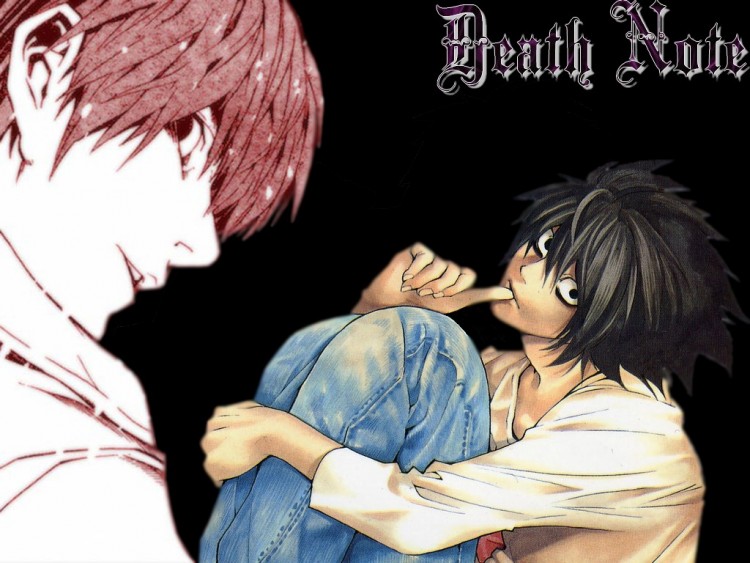 Wallpapers Manga Death Note kira vs l