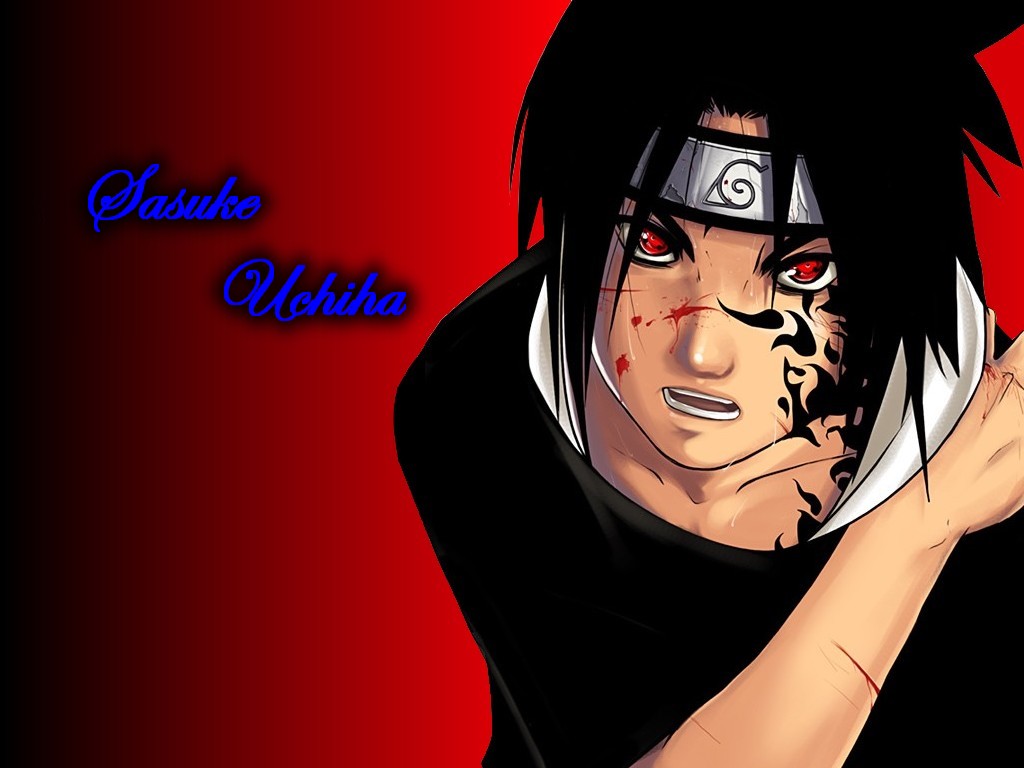 Fonds d'cran Manga Naruto Sasuke Sharingan