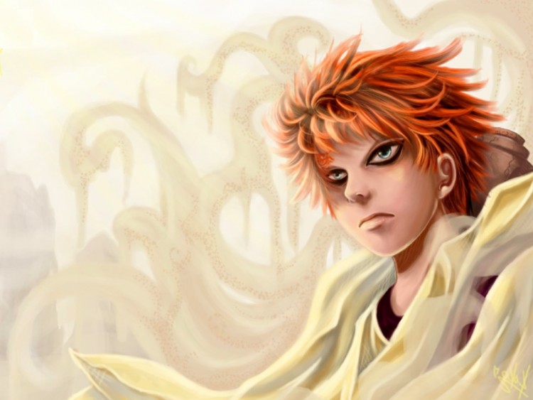 Fonds d'cran Manga Naruto Gaara du Dsert