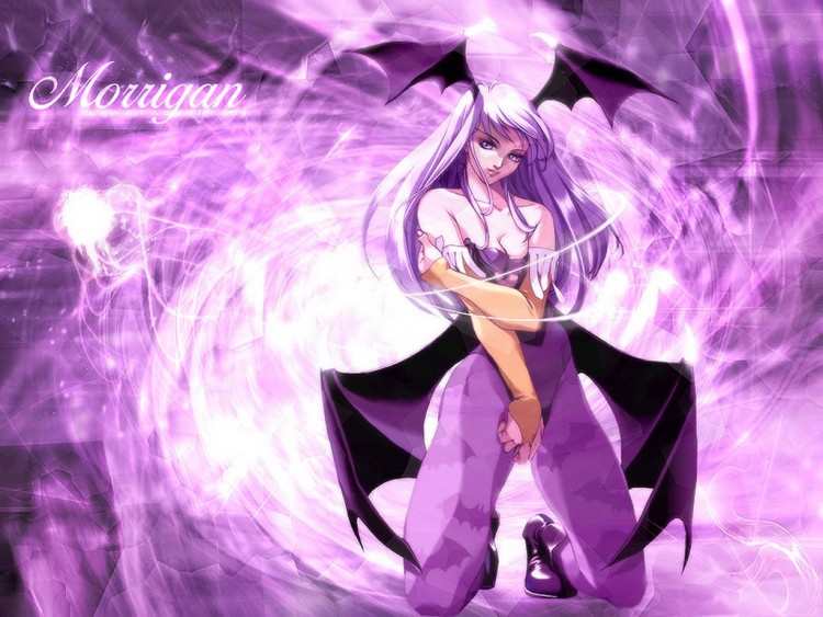 Fonds d'cran Manga Darkstalker Morrigan