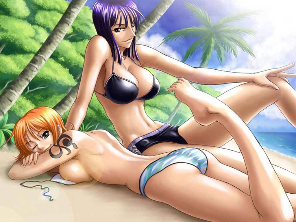 Wallpapers Manga One Piece Nami & Robin