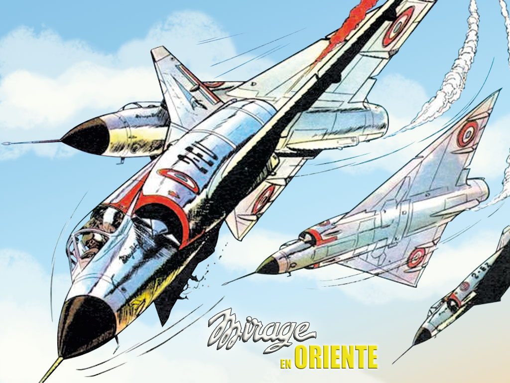 Wallpapers Comics Tanguy et Laverdure Mirage sur l'Orient