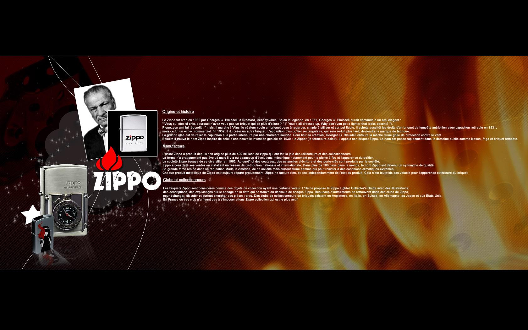 Wallpapers Brands - Advertising Zippo Zippo