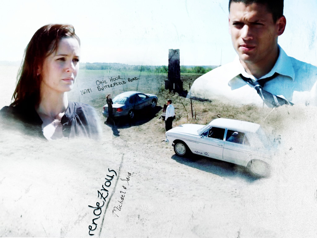 Wallpapers TV Soaps Prison Break Michael et Sara