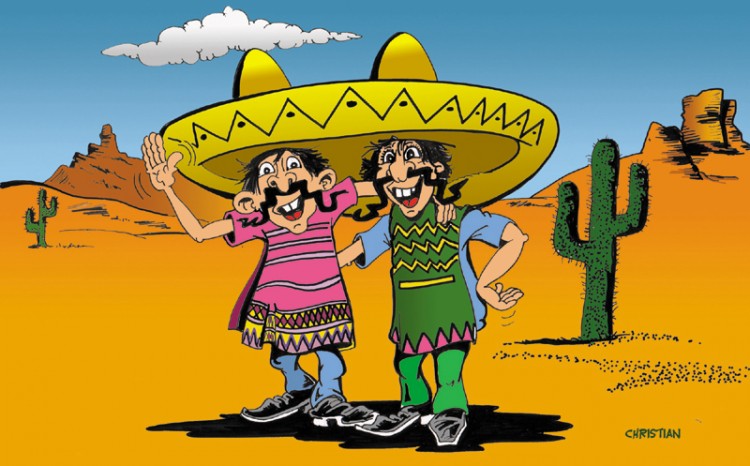 Fonds d'cran Art - Numrique Dessins anims UNION HOMOSEXUELLE LEGALISEE A MEXICO.