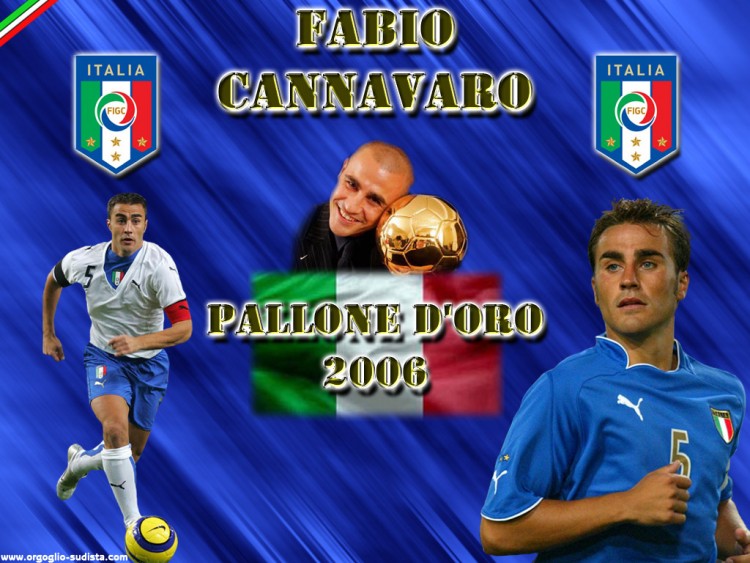 Wallpapers Sports - Leisures Football Cannavaro Re del Mondo !