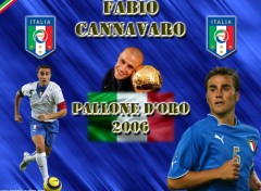 Wallpapers Sports - Leisures Cannavaro Re del Mondo !