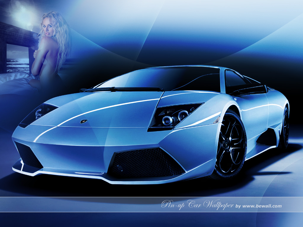 Wallpapers Cars Girls and cars Lamborghini by bewall.com