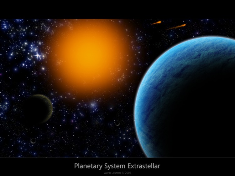 Fonds d'cran Art - Numrique Espace - Univers Planetary System Extrastellar