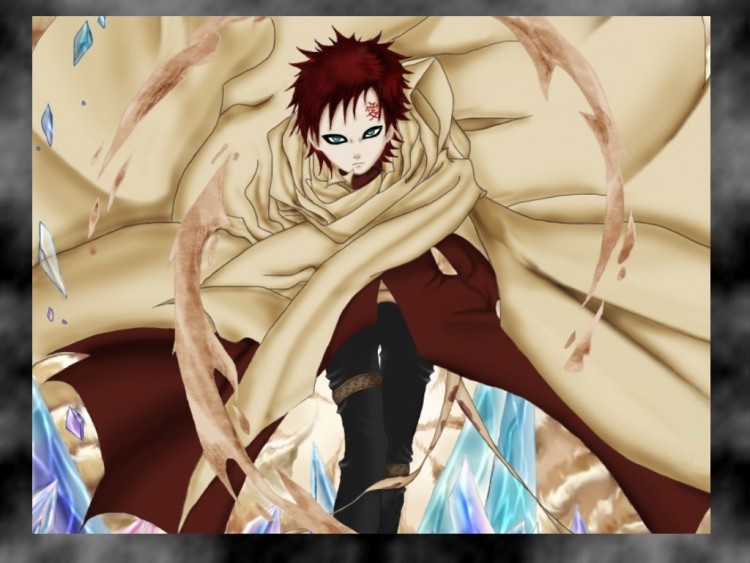 Fonds d'cran Manga Naruto Gaara