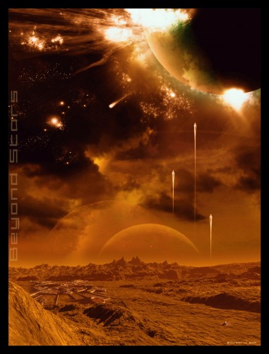 Wallpapers Digital Art Matte-Painting Beyond Stars