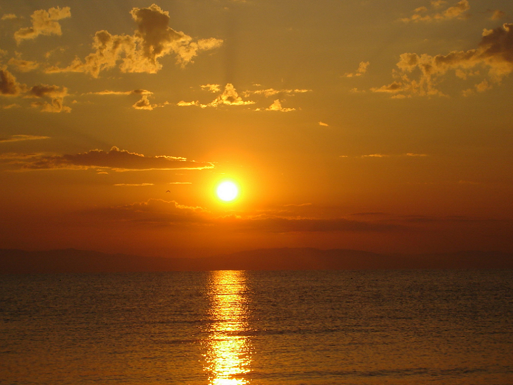 Fonds d'cran Nature Couchers et levers de Soleil Greece