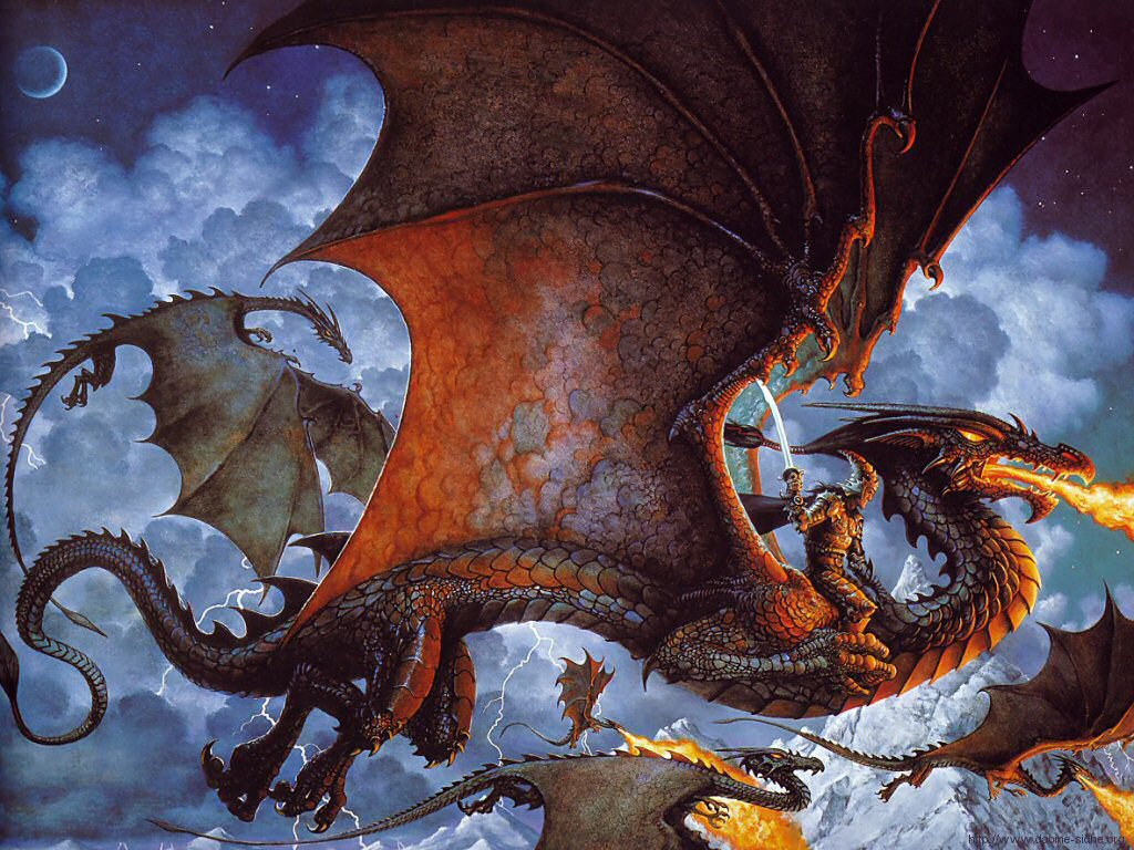 Wallpapers Fantasy and Science Fiction Creatures : Dragons 