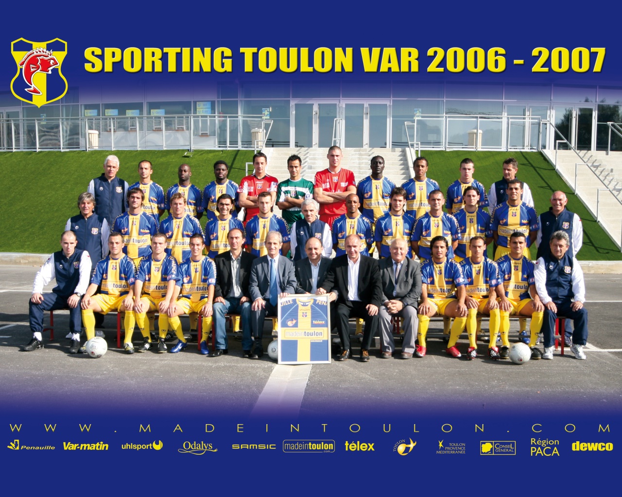 Fonds d'cran Sports - Loisirs Football sporting TOULON var 2006-07