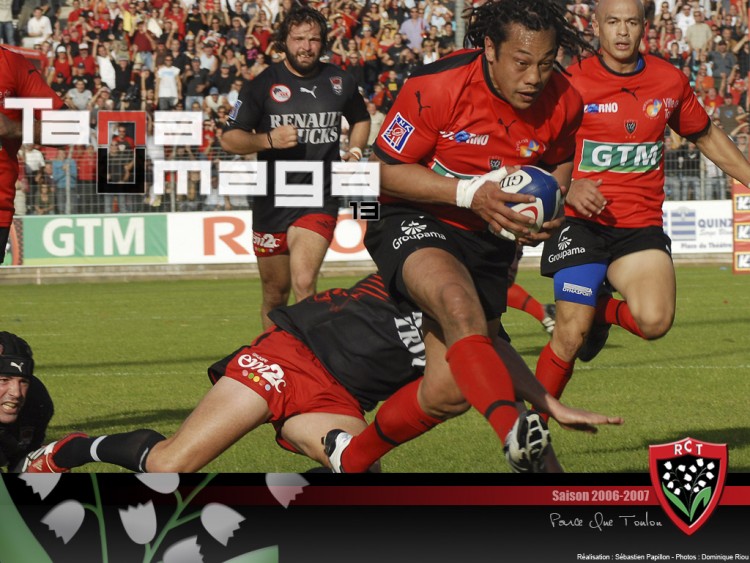 Fonds d'cran Sports - Loisirs Rugby tana UMAGA  rct 2