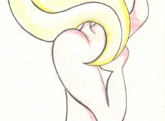 Fonds d'cran Erotic Art femme blonde