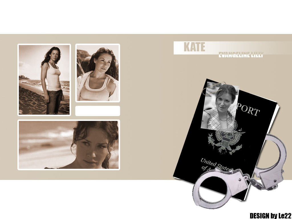 Wallpapers TV Soaps Lost Kate By Le22