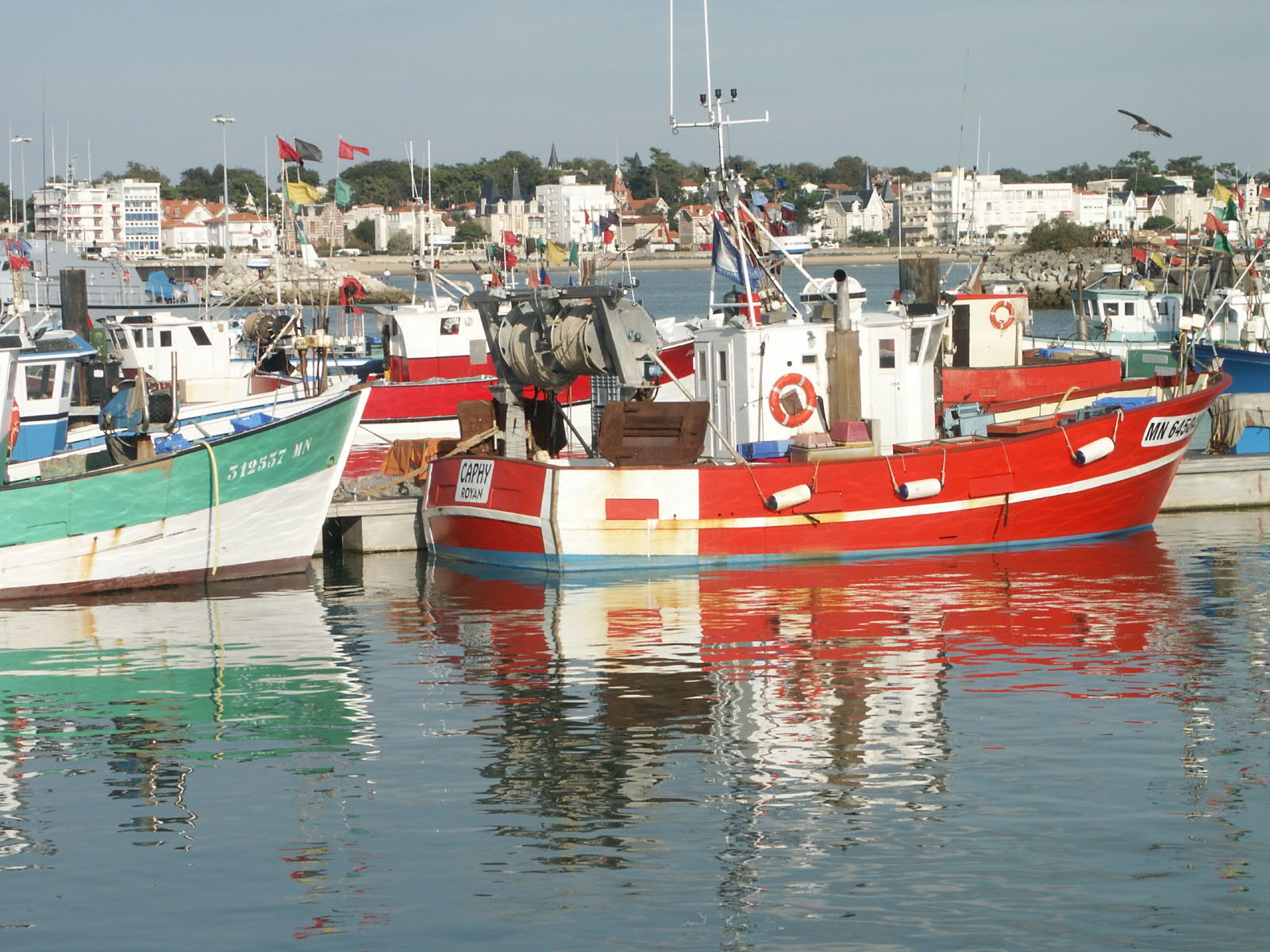 Fonds d'cran Bateaux Bateaux de pche Bateau pche