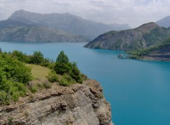 Fonds d'cran Nature Le lac de Serre-Ponon