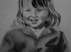 Fonds d'cran Art - Crayon Portrait d'entrait 1972