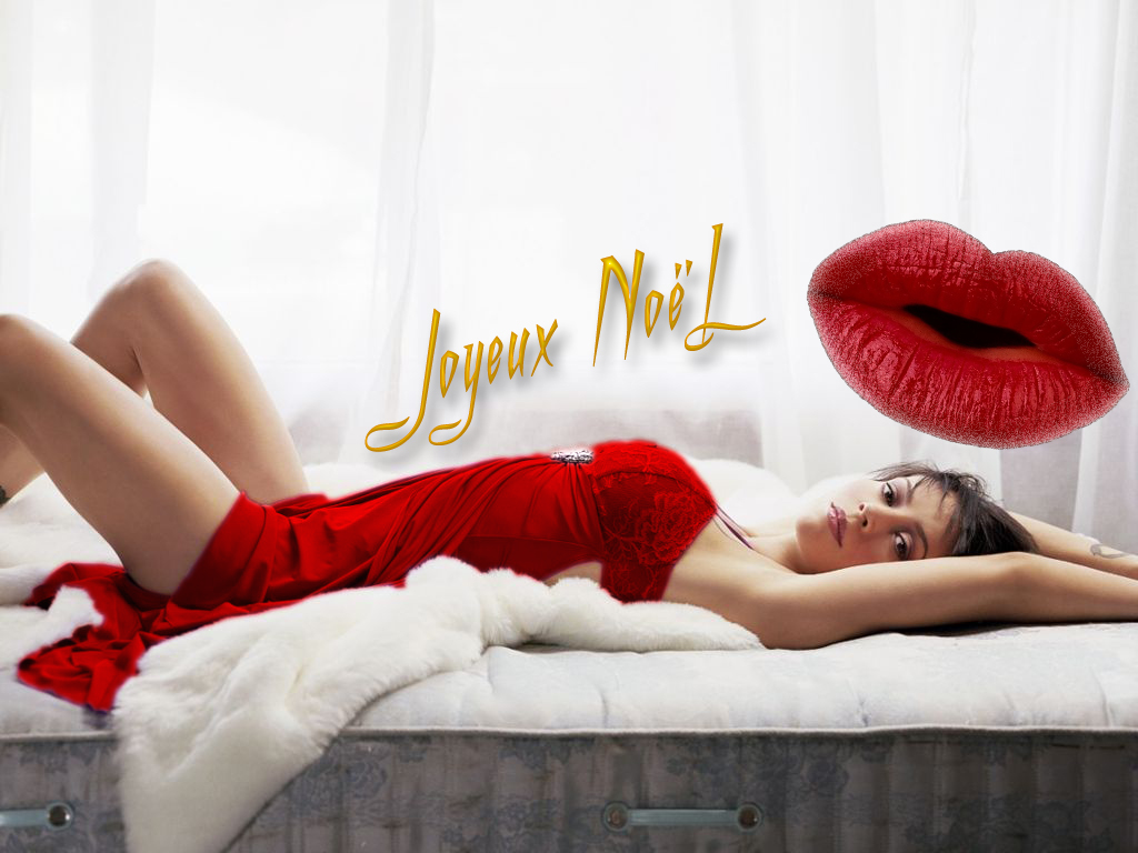 Wallpapers Celebrities Women Alyssa Milano joyeux noel