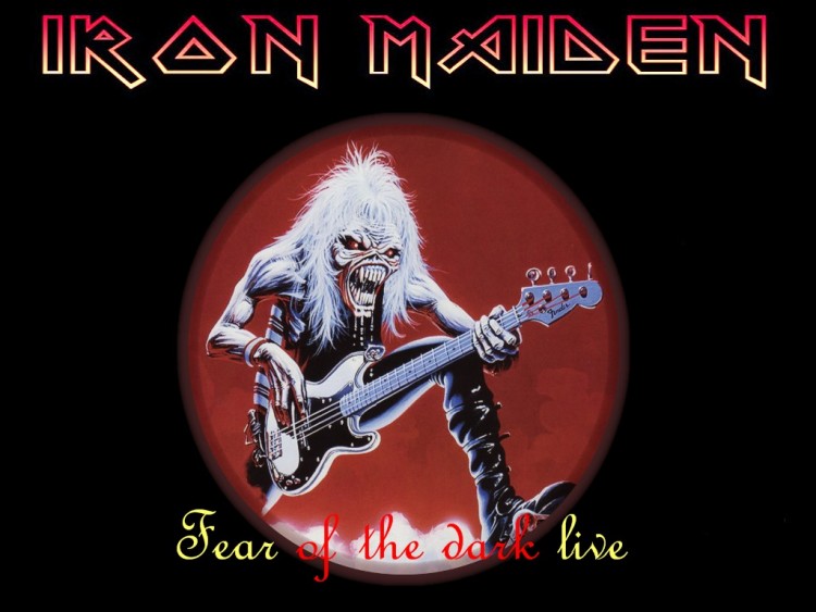 Wallpapers Music Iron Maiden fear of the dark live