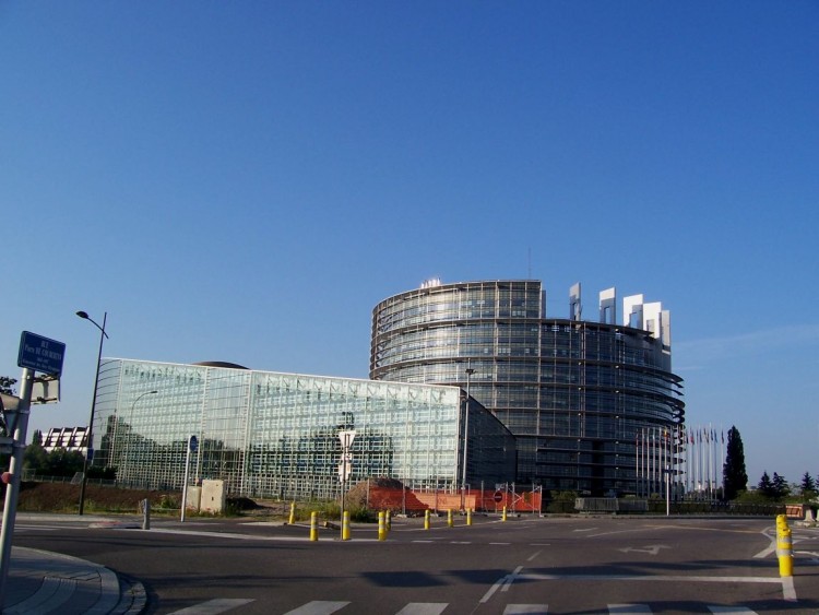 Fonds d'cran Voyages : Europe France > Alsace Parlement Europeen