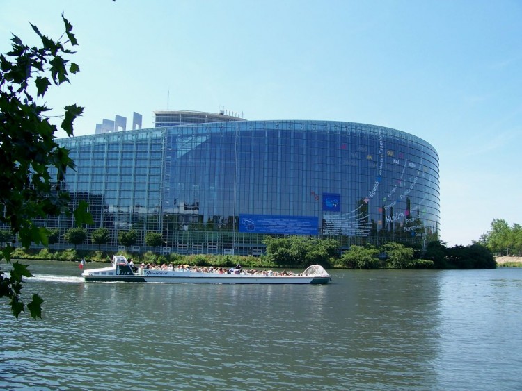 Wallpapers Trips : Europ France > Alsace Parlement Europeen