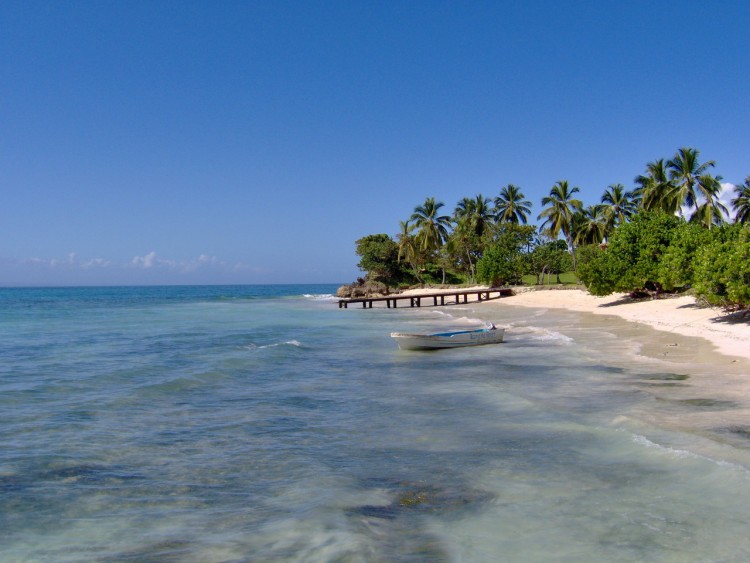 Fonds d'cran Nature Mers - Ocans - Plages La plage en rpublique dominicaine