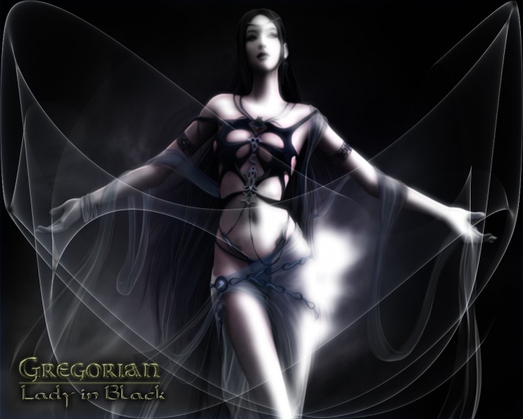 Wallpapers Music Gregorian Gregorian - Lady in Black