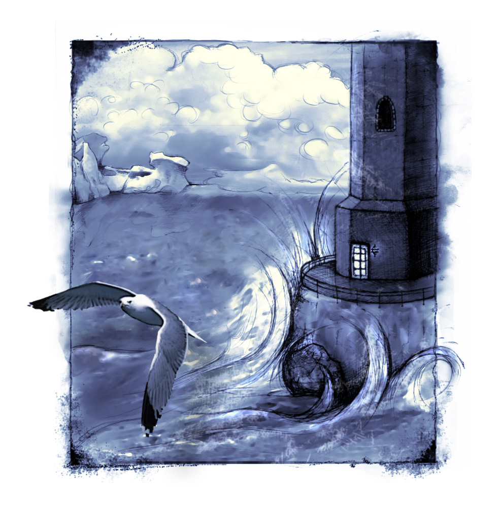 Fonds d'cran Art - Numrique Illustration le phare