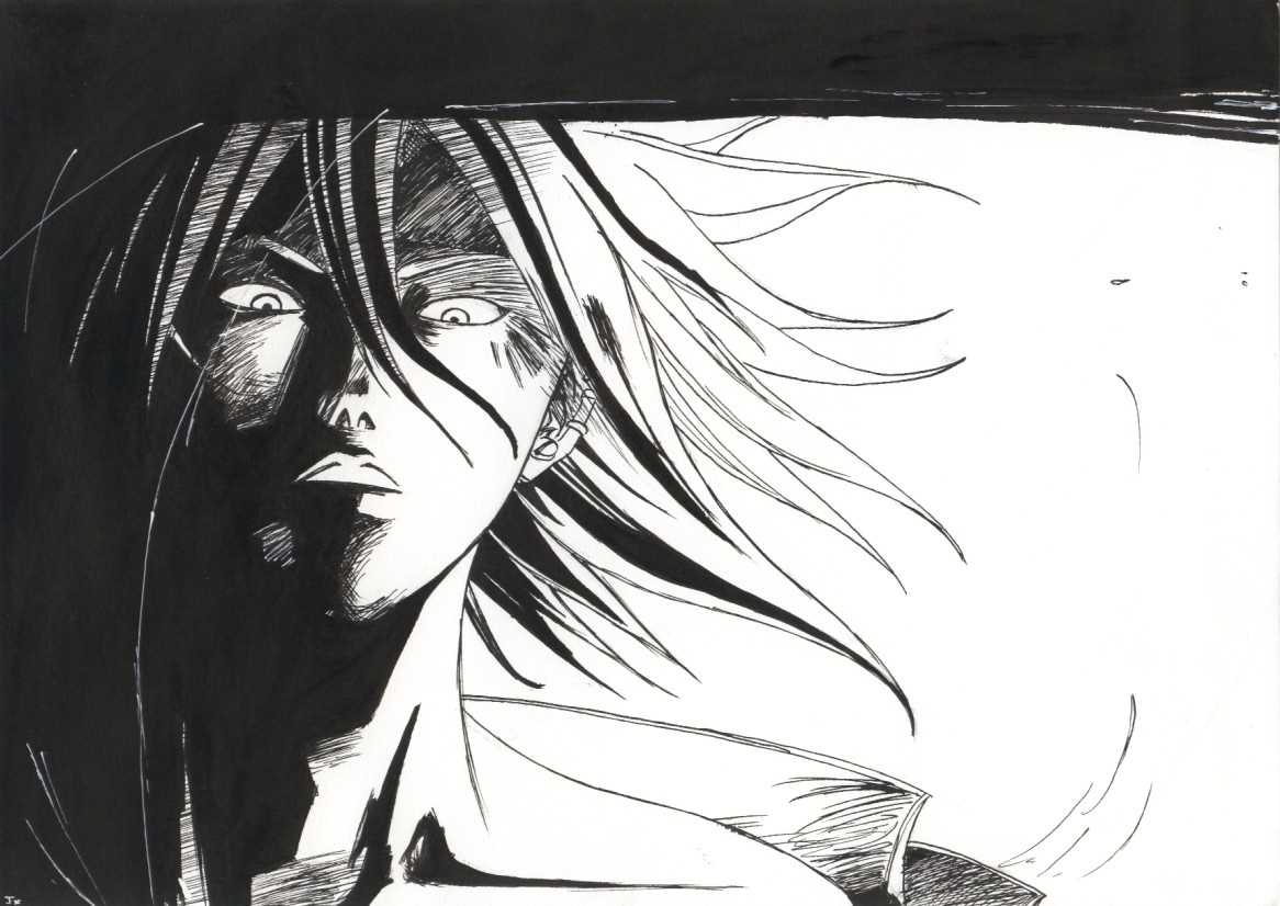 Fonds d'cran Art - Crayon Manga - Kyo Luciole