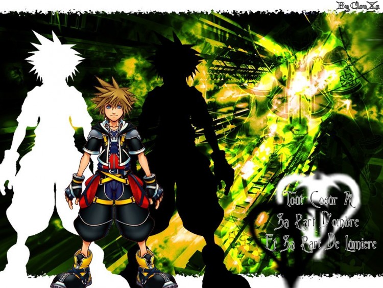 Fonds d'cran Jeux Vido Kingdom Hearts II Sora