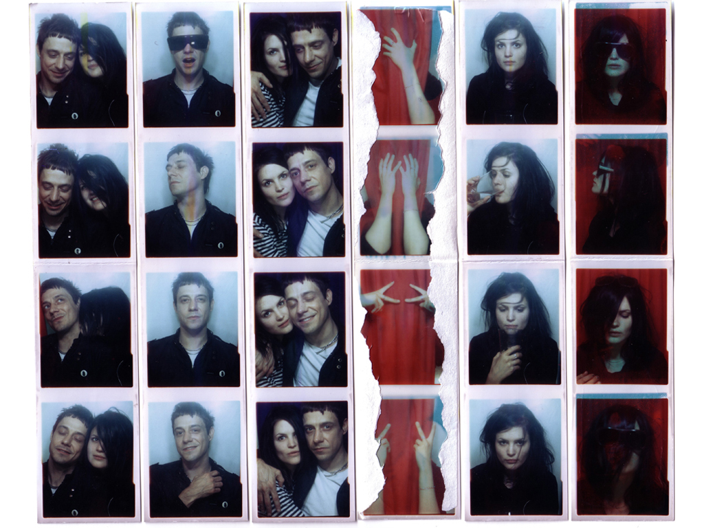 Fonds d'cran Musique The Kills photobooth color