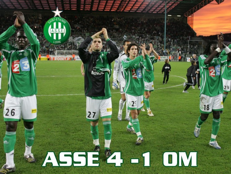 Wallpapers Sports - Leisures Football ASSE 4 OM 1