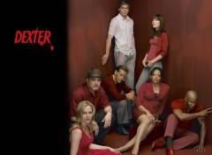 Fonds d'cran Sries TV Dexter cast