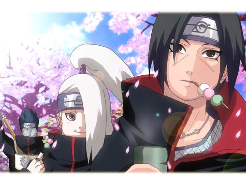 Wallpapers Manga Naruto Itachi, Deidara et Kisame