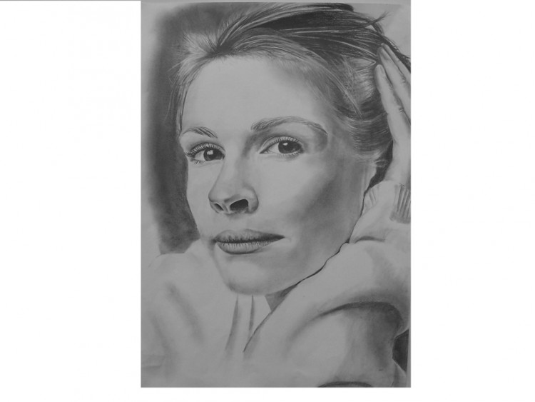 Fonds d'cran Art - Crayon Portraits julia roberts