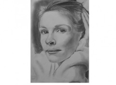 Fonds d'cran Art - Crayon julia roberts