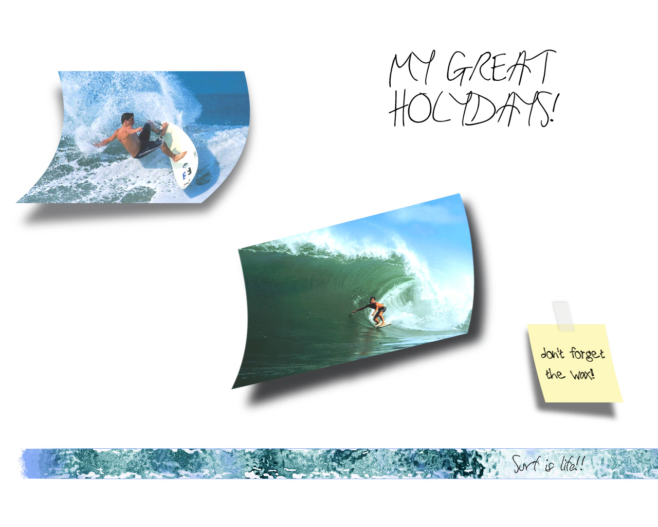 Fonds d'cran Sports - Loisirs Surf SurfHolydays