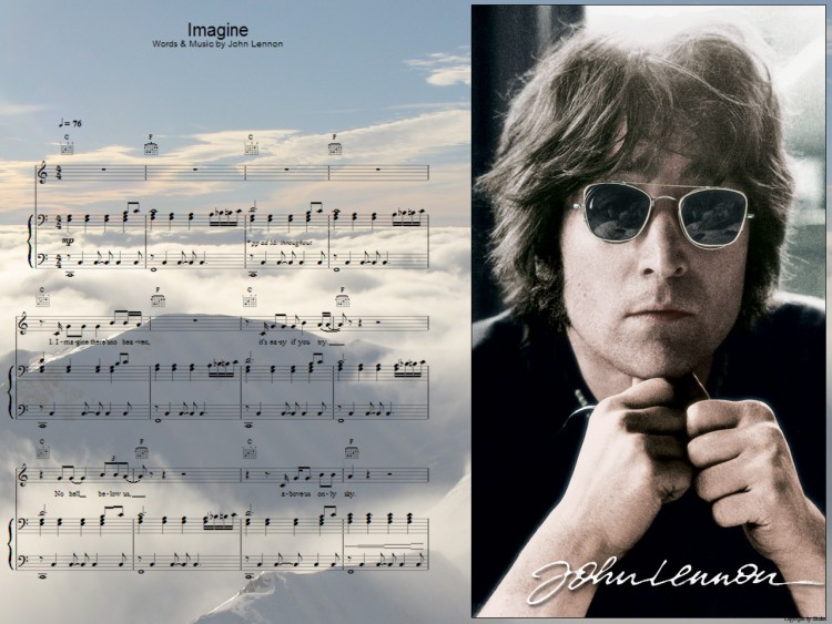 Wallpapers Music John Lennon Imagine