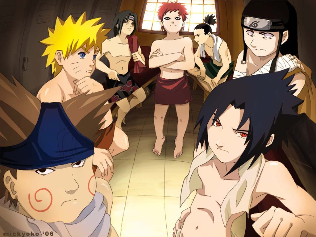 Fonds d'cran Manga Naruto Les Boys