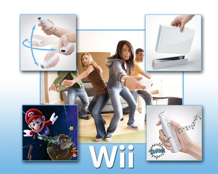 Wallpapers Video Games Nintendo Wii wii et sa telecomende