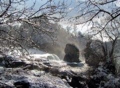 Fonds d'cran Nature Les Chutes Du Rhin