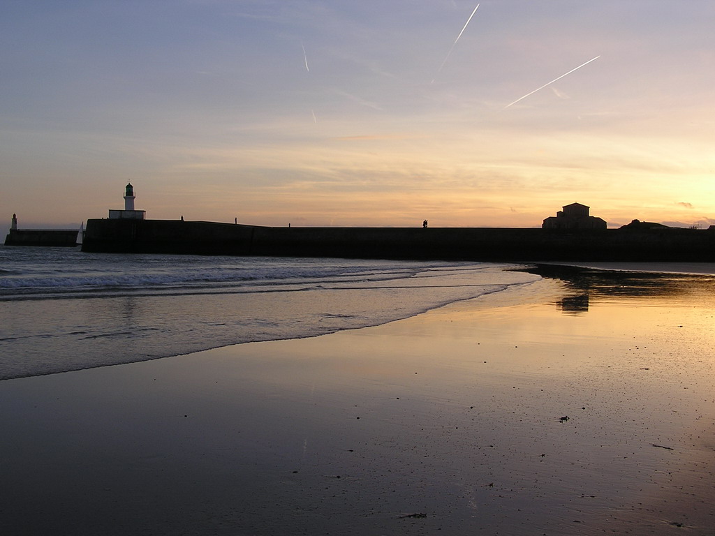 Fonds d'cran Nature Couchers et levers de Soleil la rochelle