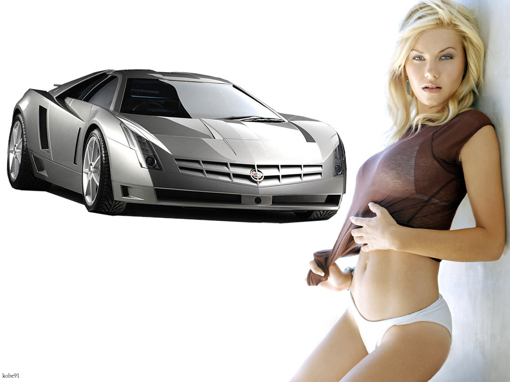 Wallpapers Celebrities Women Elisha Cuthbert Elisha & Cadillac