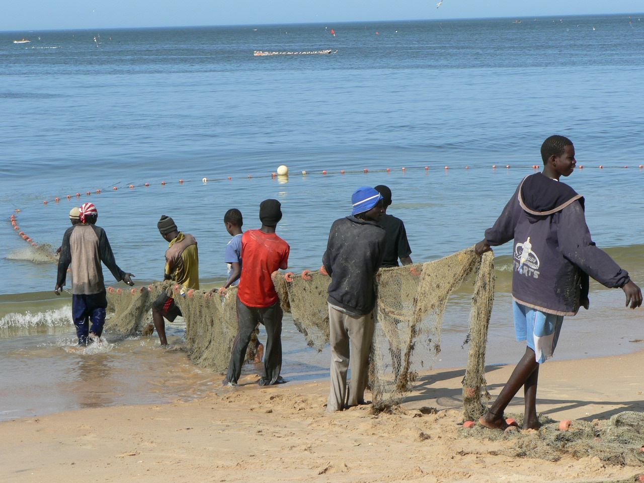 Fonds d'cran Voyages : Afrique Sngal Pcheurs