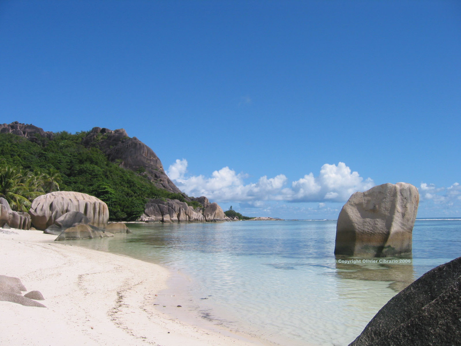 Fonds d'cran Nature Iles Paradisiaques Anse Source d'Argent