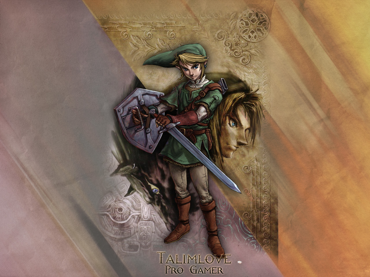 Fonds d'cran Jeux Vido The Legend of Zelda - Twilight Princess Transformation